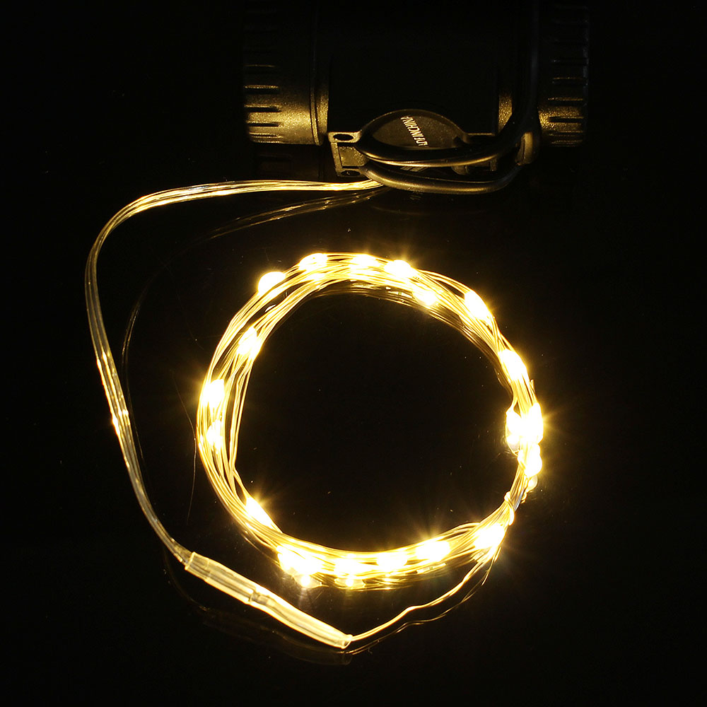 와이어 LED 자전거 휠라이트 플래시-옐로우 야광 후레쉬 형광 플래쉬 점멸등 야간등