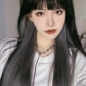 [언니네 가발] 컬러 브릿지 헤어피스 6p세트(실버그레이)