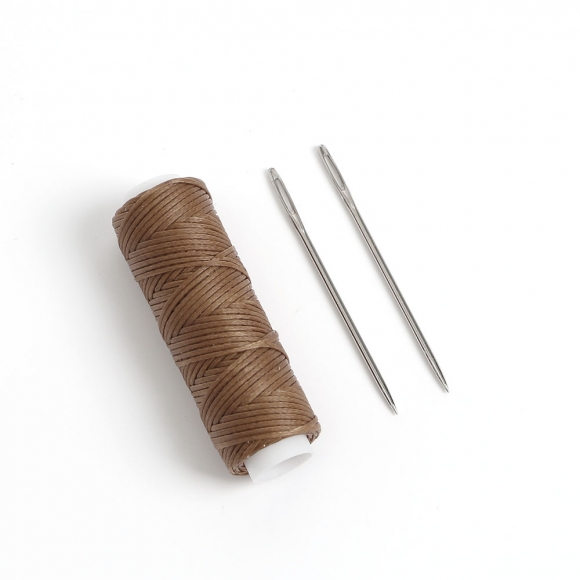 DIY 손바느질 가죽가방 키트(숄더백) (브라운)
