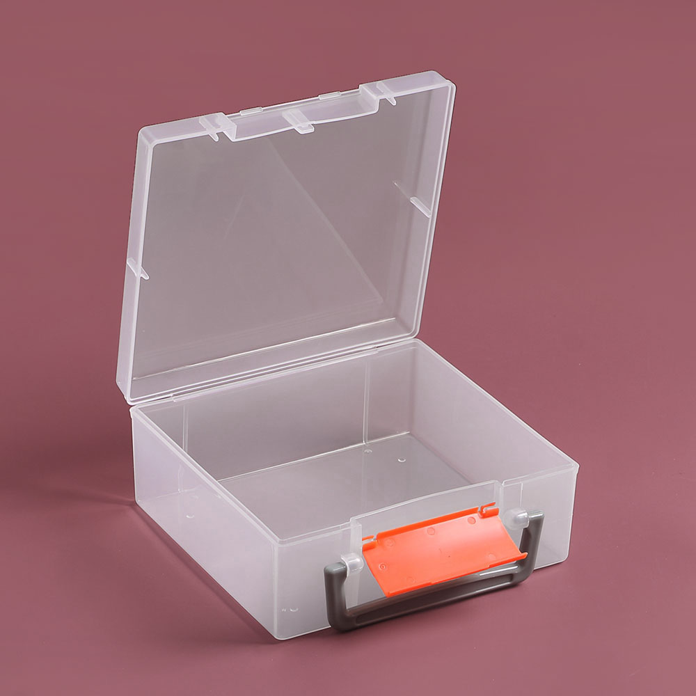Oce 깊이감 빈 상자 소품통 손잡이 박스 17x16cm 멀티빈통 액세서리케이스 수납공케이스