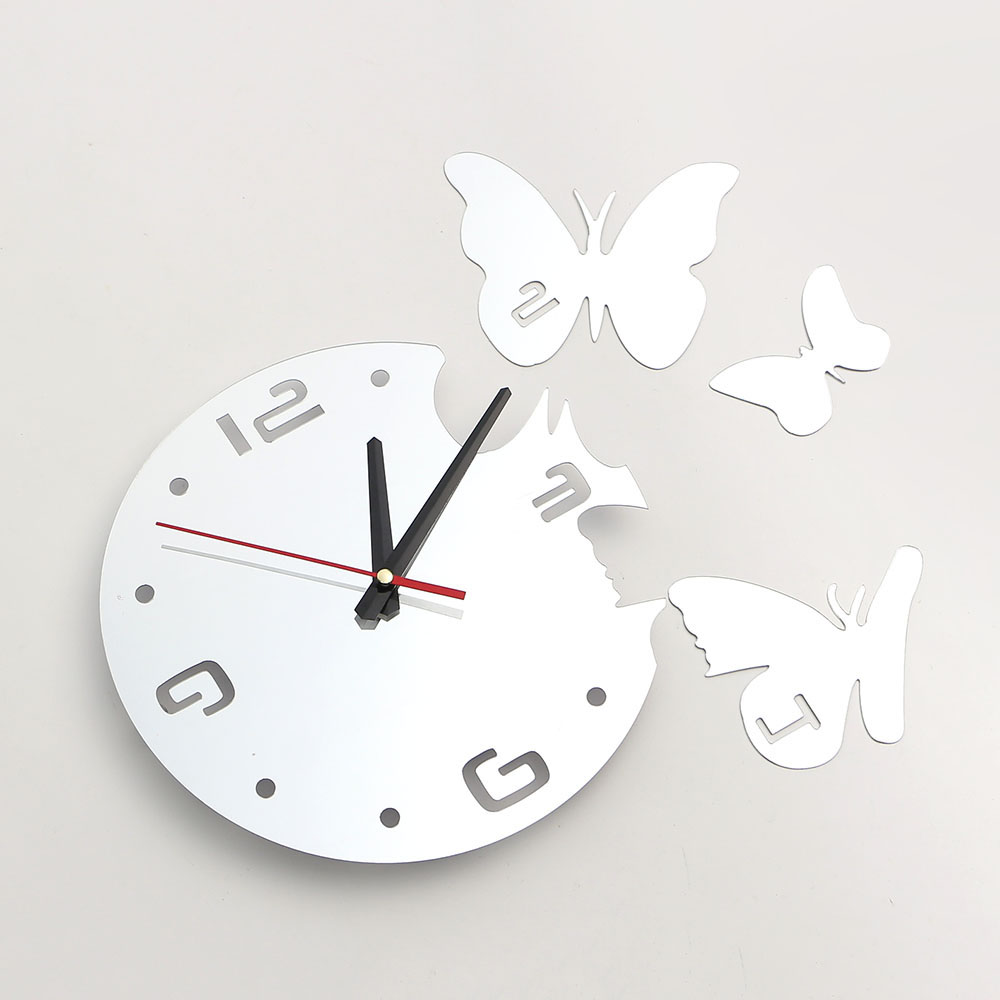 Oce 월데코 벽 디자인 시계 살랑나비 주방엔틱인테리어 키친까페벽면장식 아이방꾸미기