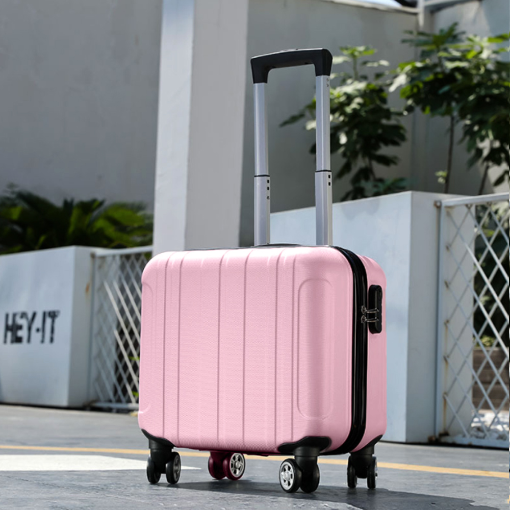 Oce 18형 보조 캐리어 트래블 트렁크 끄는 가방 핑크 18인치 트랩백 레이디백 portmanteau