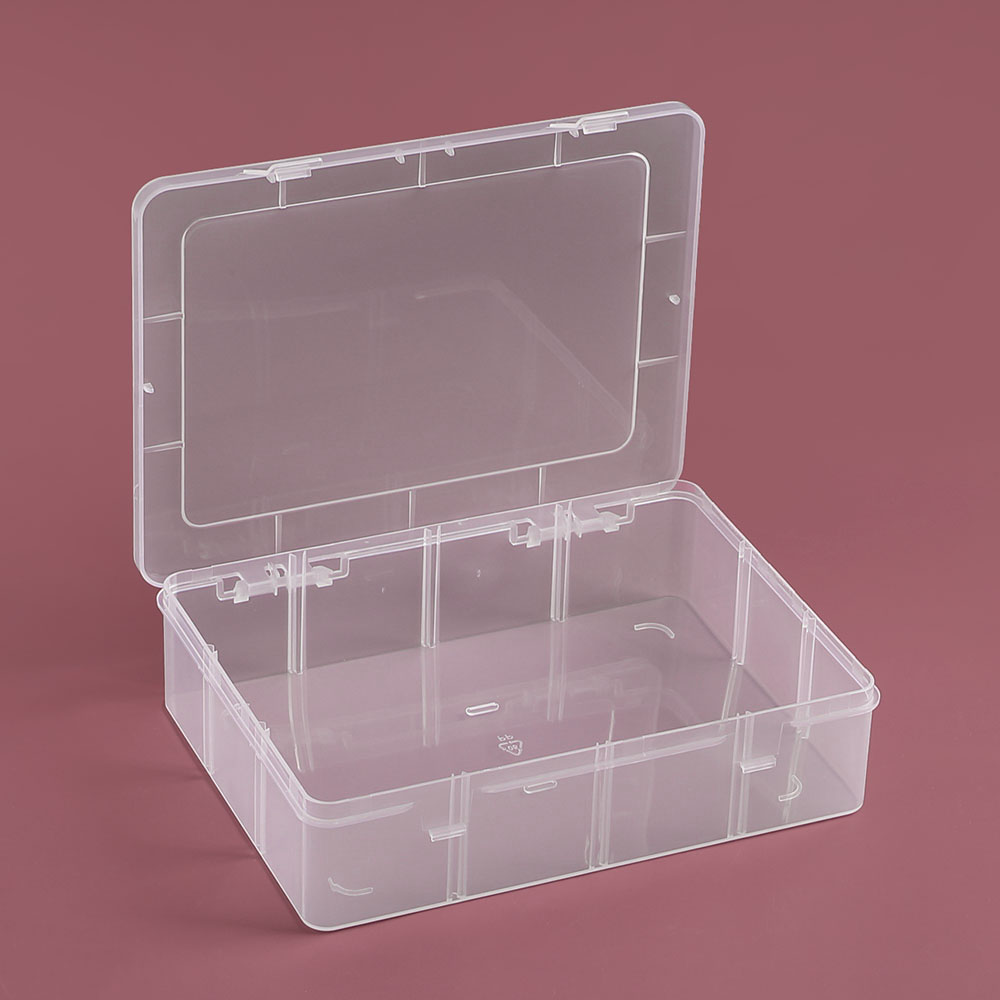 Oce 깊이감 빈 상자 소품통 플라스틱 박스 22.5x16.5cm 데스크정리함 멀티빈통 엑세서리상자