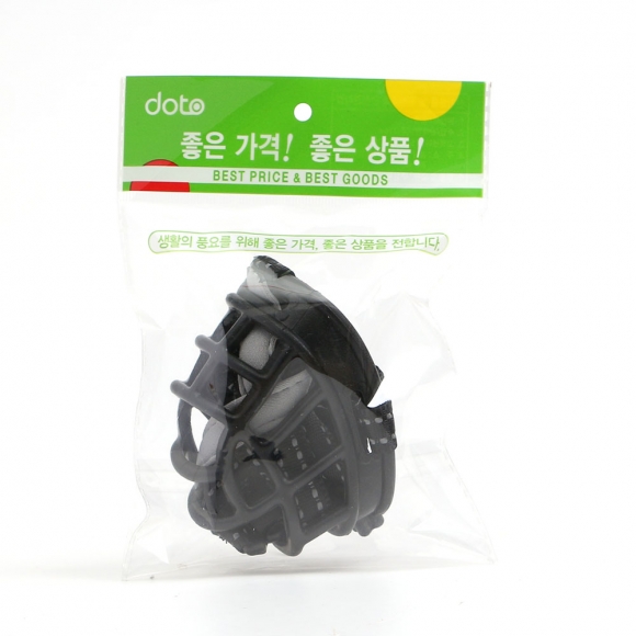 펫티켓 강아지 입마개(1호) (블랙)