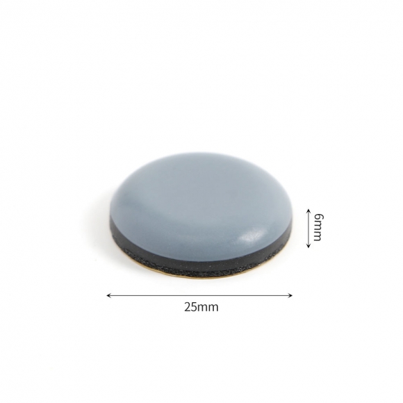 소음방지 슬라이딩 테프론 가구패드 20p세트(원형) (25mm)
