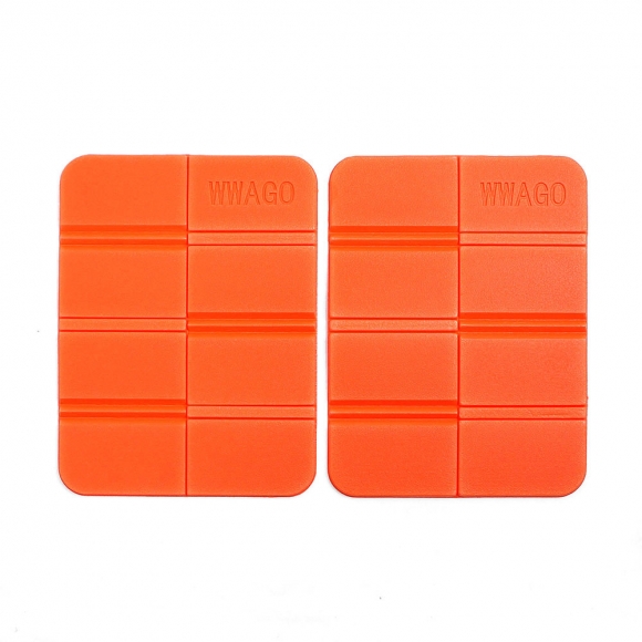초경량 휴대용 접이식 방석 2p세트(오렌지)