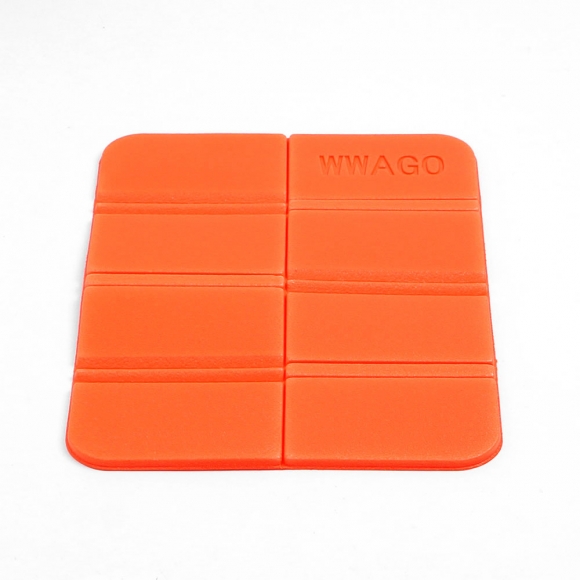초경량 휴대용 접이식 방석 2p세트(오렌지)