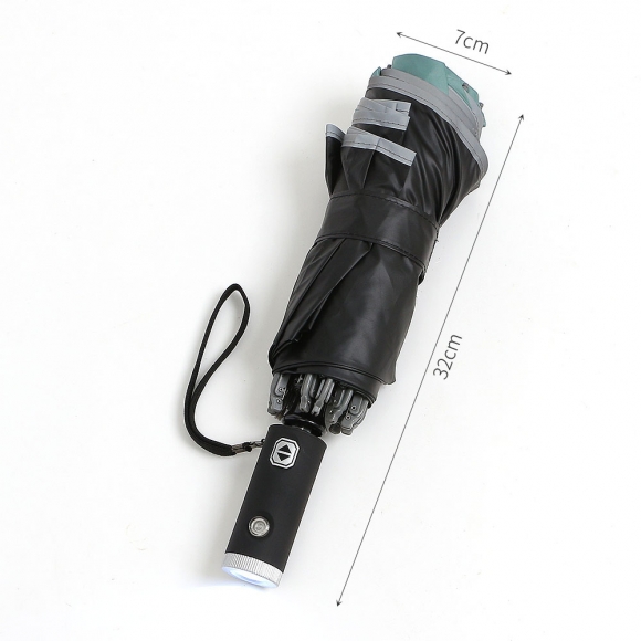 거꾸로 LED 완전자동 양산 겸 우산(그린)