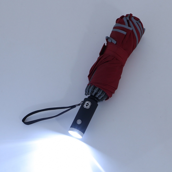 거꾸로 LED 완전자동 우산(레드)