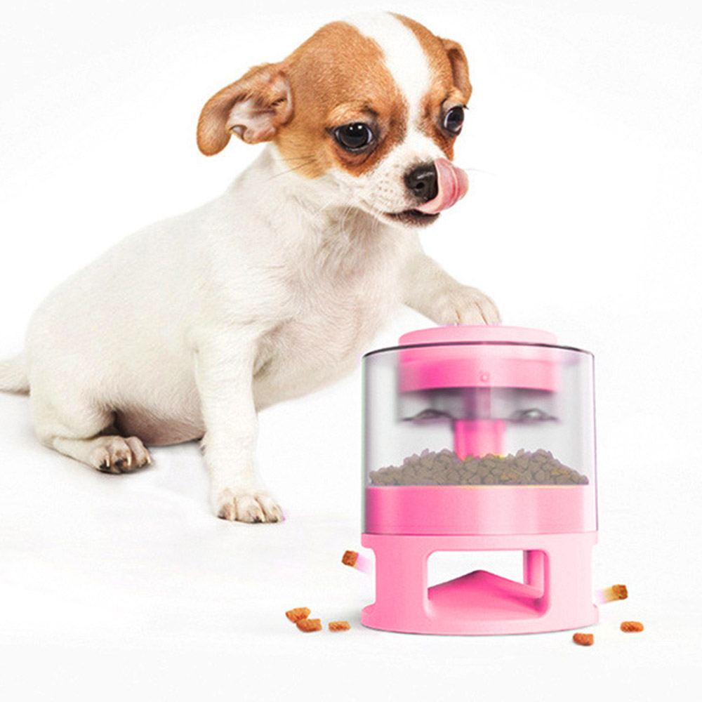 Oce 노즈워크 과식방지 강아지 밥그릇 핑크 고양이 사료그릇 급체방지 식기 개밥그릇