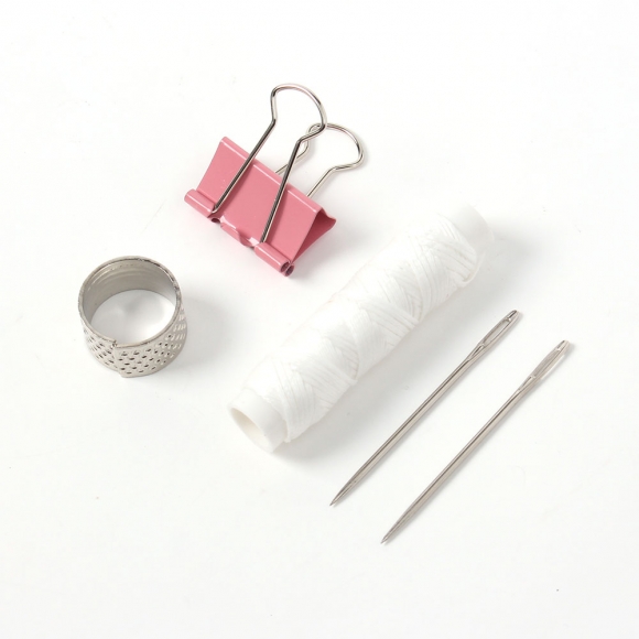DIY 손바느질 가죽가방 키트(버킷백) (블랙)