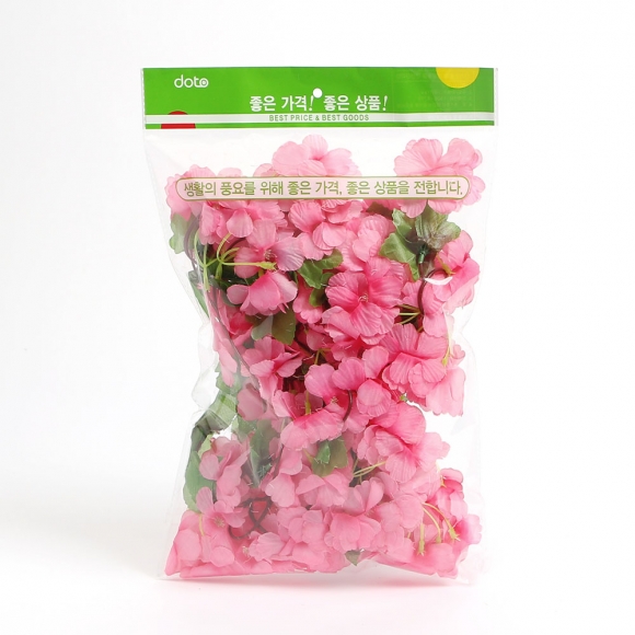 블룸 벚꽃 조화 넝쿨 2p세트(핑크)