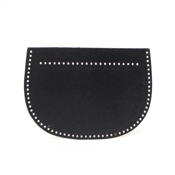 DIY 손바느질 가죽가방 키트(반달백) (블랙)