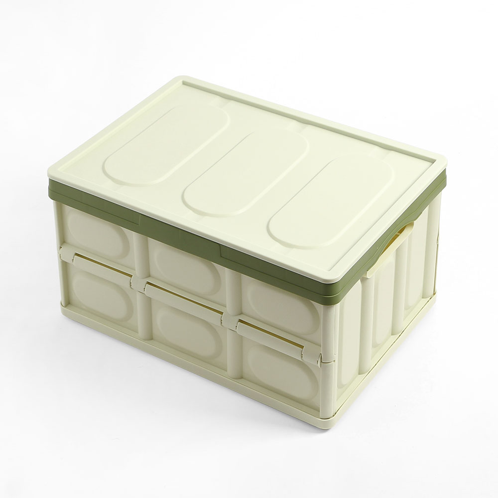 Oce 폴딩 정리함 방수 캠핑 테이블 박스 그린 30L 방수백세트 미니 창고 플라스틱 공간 가구 우유 상자