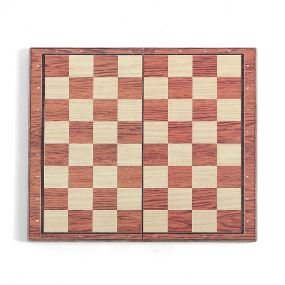 앤티크 접이식 자석 체스(31.5x27cm) (브라운+아이보리)