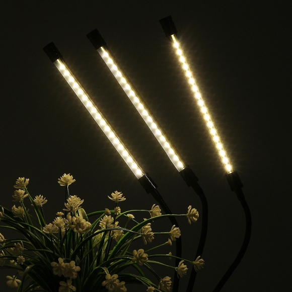 쑥쑥 광합성 LED 식물등(3스틱) (웜색)
