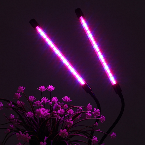 쑥쑥 광합성 LED 식물등(2스틱) (블루+레드)