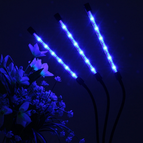 쑥쑥 광합성 LED 식물등(3스틱) (블루+레드)