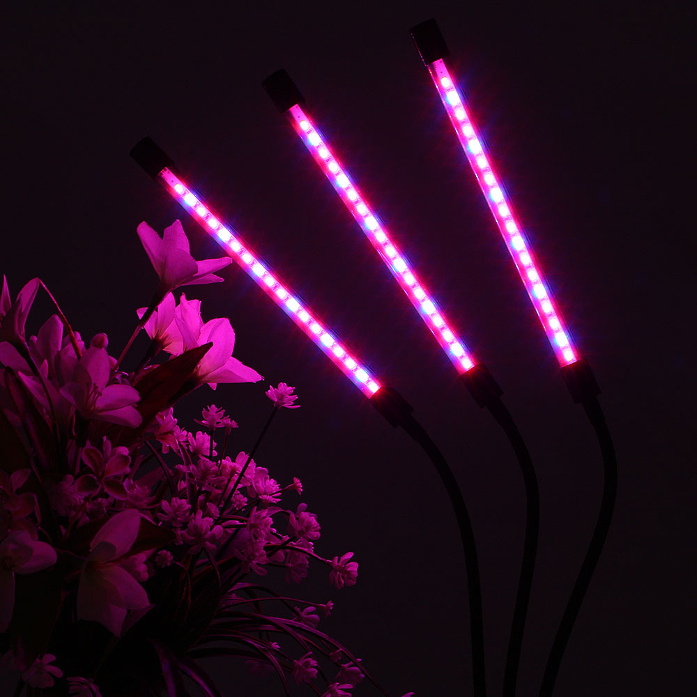 Oce LED 바 식물 성장 등 화분 조명 3스틱 블루레드 스마트팜 식물 램프 가드닝 LED