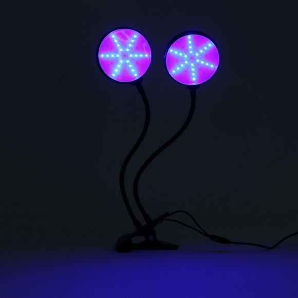쑥쑥 광합성 LED 식물등(2헤드) (블루+레드)