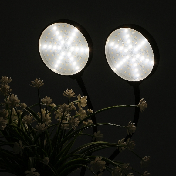 쑥쑥 광합성 LED 식물등(2헤드) (웜색)