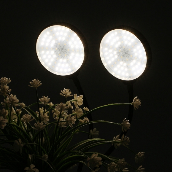 쑥쑥 광합성 LED 식물등(2헤드) (웜색)