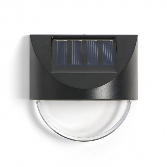LED 반달 태양광 벽부등 4p세트(백색)