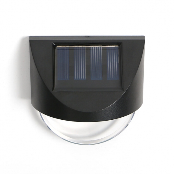 LED 반달 태양광 벽부등 4p세트(백색)