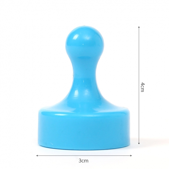 네오디움 메모 자석홀더 5p세트(3x4cm) (블루)