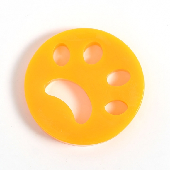먼지제거 흡착 실리콘 5p세트(오렌지) (원형)