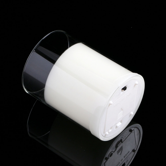 로맨틱 유리병 LED 캔들(10cm) (투명)