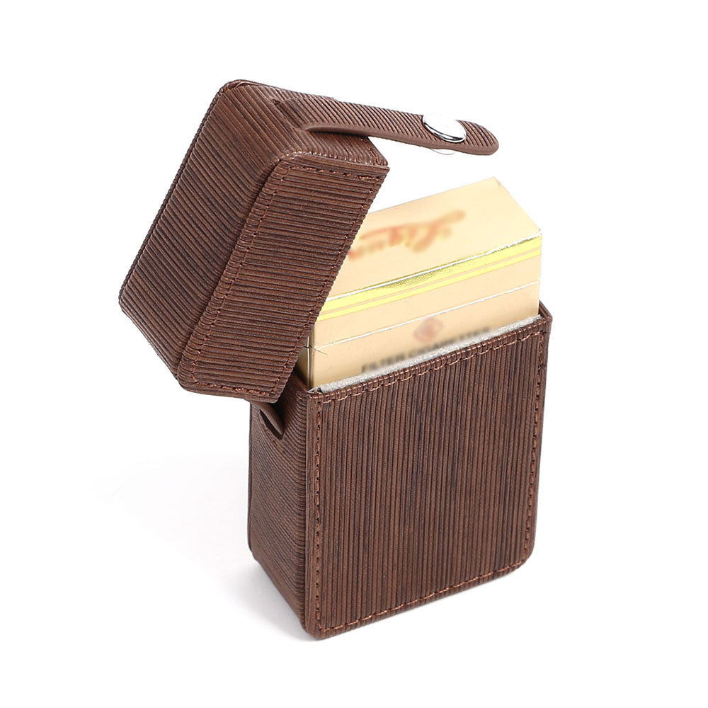 Oce 인조 가죽 담배통 지갑 담뱃갑 브라운 에티켓 포켓 담배통 커버  이너백