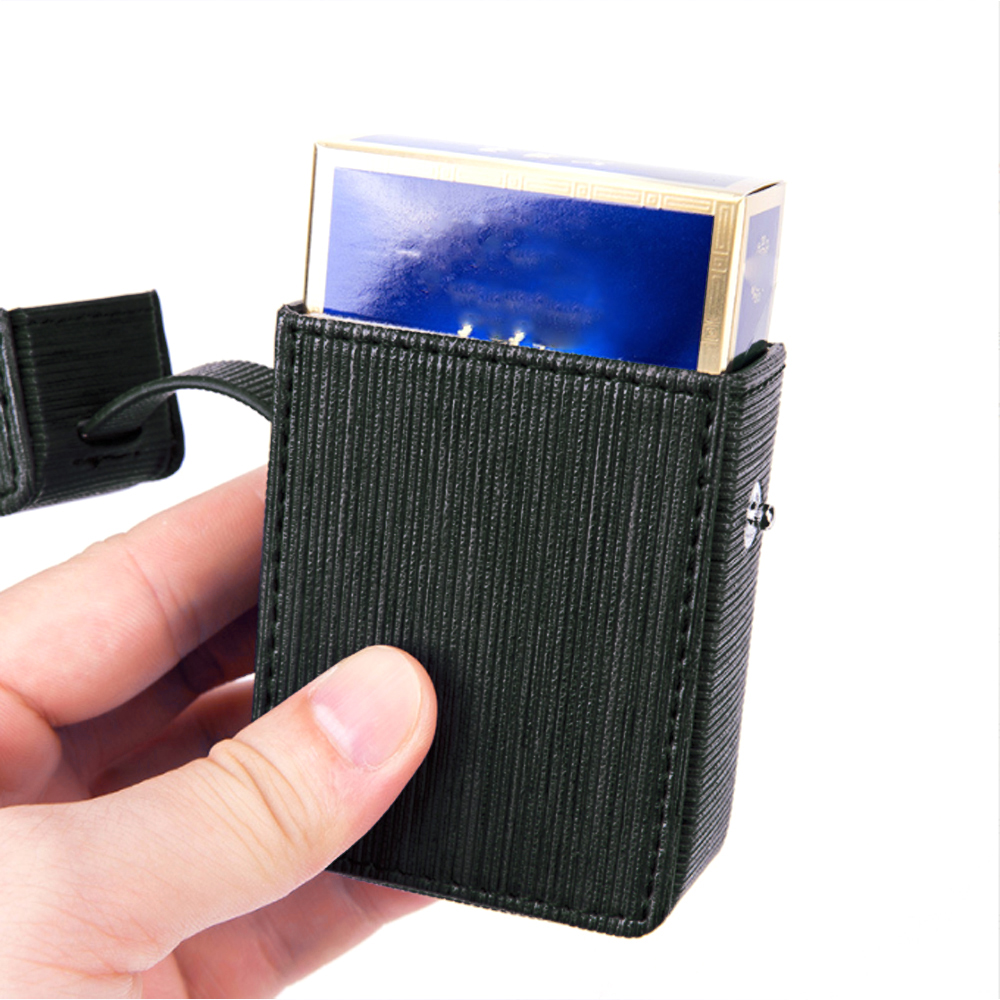 Oce 인조 가죽 담배통 지갑 담뱃갑 블랙 담배 케이스 이너백 휴대용 이너 가방