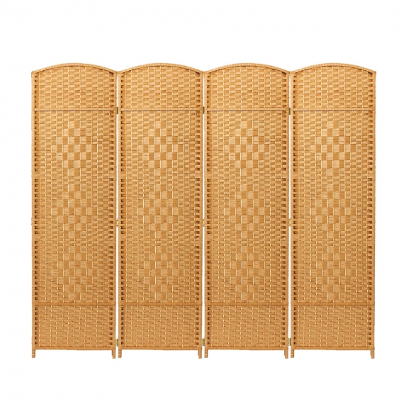 라탄 구텐 4단 파티션(180cmx200cm) (베이지)