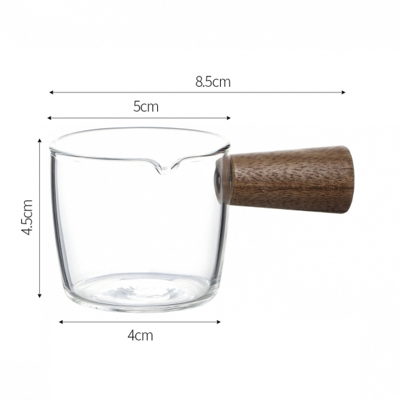 [로하티] 우드손잡이 에스프레소 샷잔(50ml)