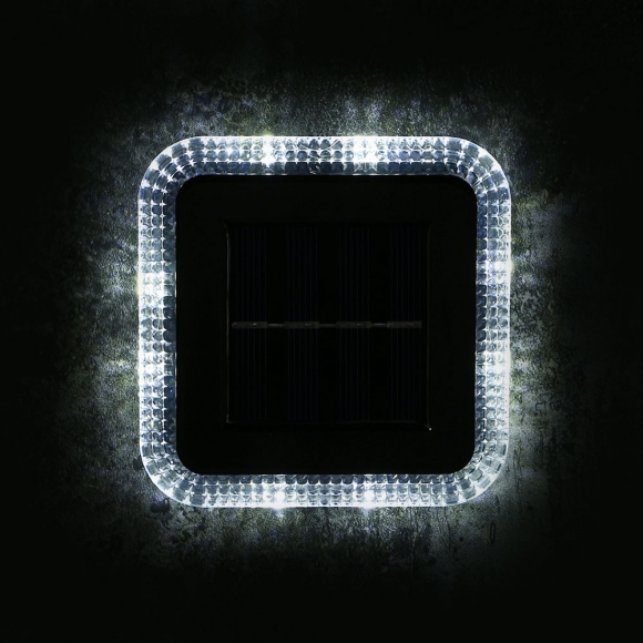 선샤인가든 LED 태양광 바닥등 2p세트(백색) (사각)
