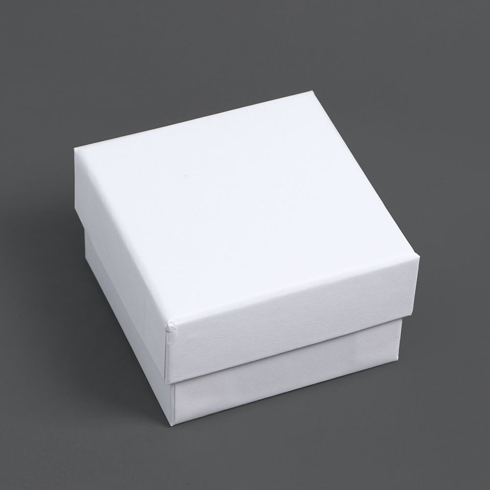 Oce 고급 종이 선물 상자 화이트 박스 9.5x9.5 무지 박스 사각 기프트백 뚜껑 케이스