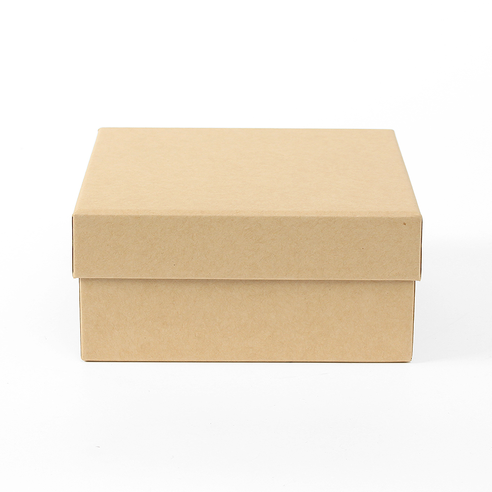 Oce 고급 종이 선물 상자 크라프트 박스 12.5x12.5 gift box 뚜껑 케이스 포장 박스
