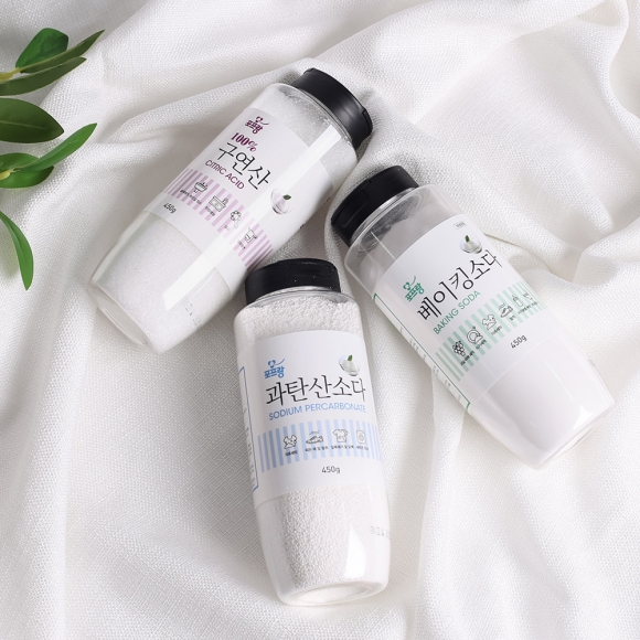 포프랑 구연산+베이킹소다+과탄산소다 3종세트