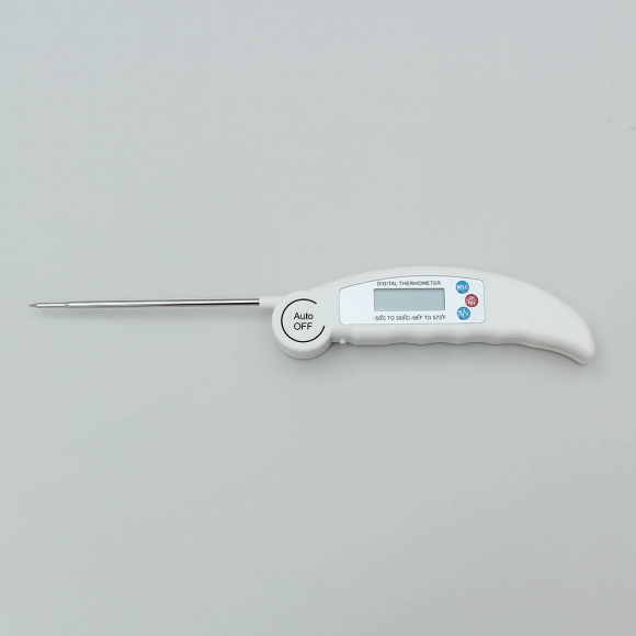 버드쿡 접이식 탐침 온도계(화이트)
