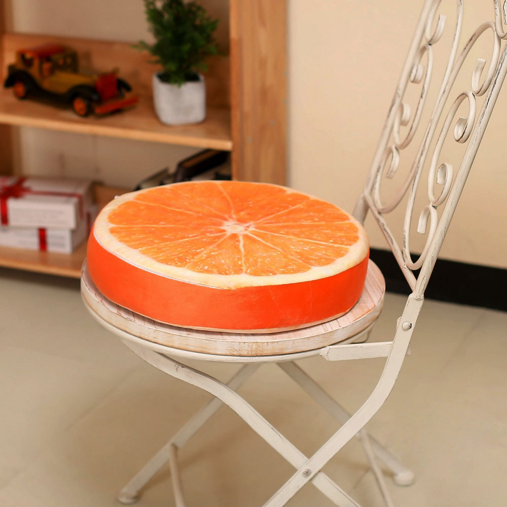 Oce 포인트 쿠션 원형 의자 두꺼운 방석 36x7cm 푹신한 패드  바닥 깔개  쇼파 러그