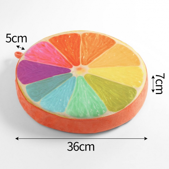 상큼 프루츠 오렌지 방석(36x7cm)