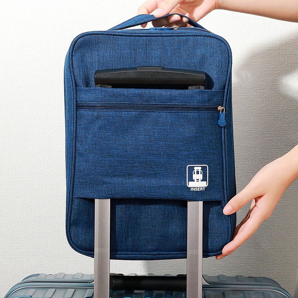Oce 2켤레 정장구두 슬리퍼 가방 22x30.5 블루 스포츠 파우치 축구화 가방 여행 신발 가방