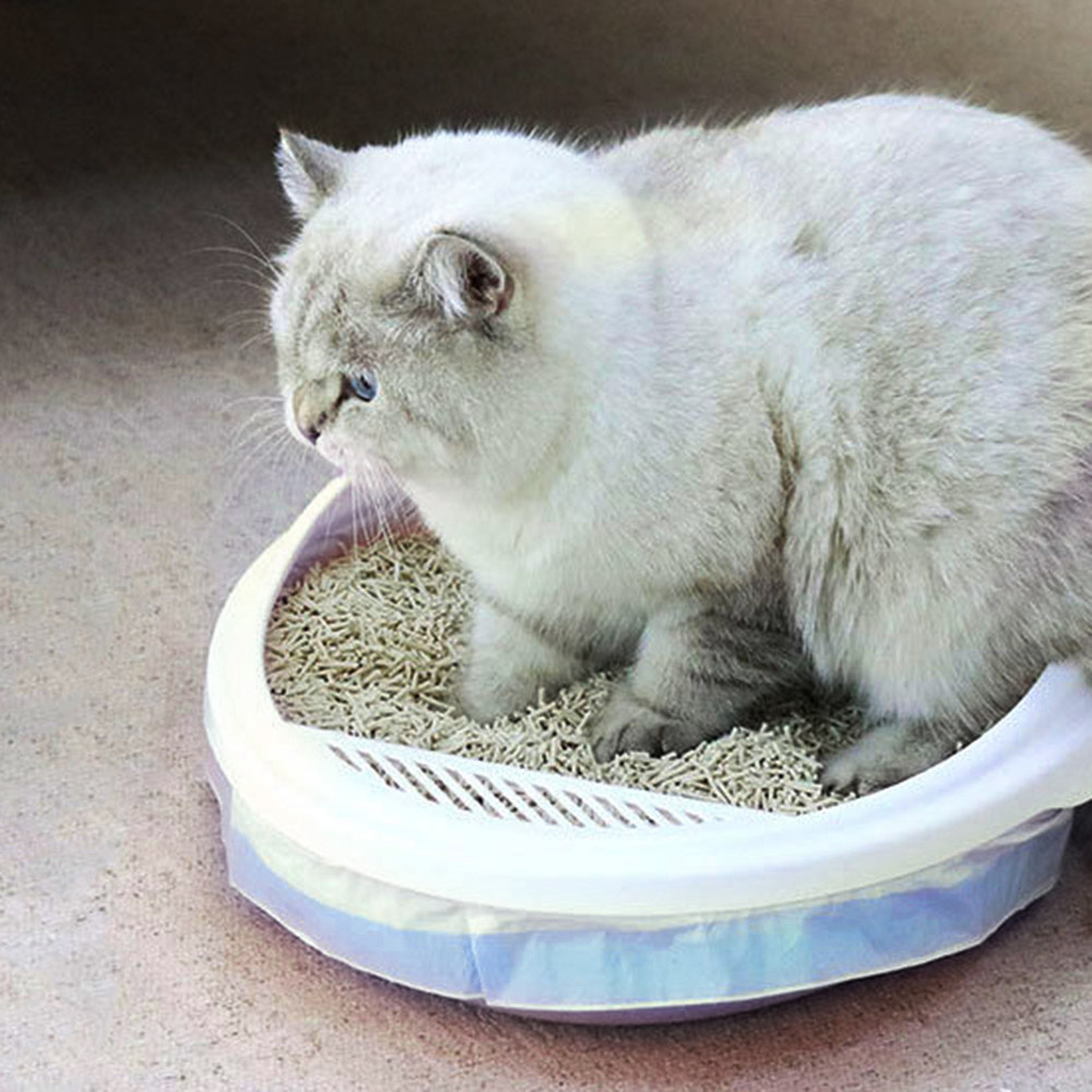 Oce 고양이 모래 변기 비닐 3롤 58x35 품백 배변통 씌우개 고양이 배변 봉투
