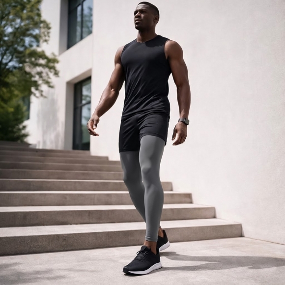 UV차단 아이스 쿨 다리토시(L) (다크그레이)