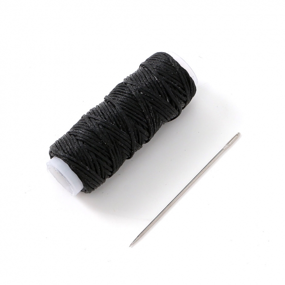 DIY 손바느질 가죽가방 키트(펀칭백) (블랙)