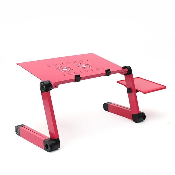 관절접이 멀티 노트북 테이블(42x26cm) (핑크)