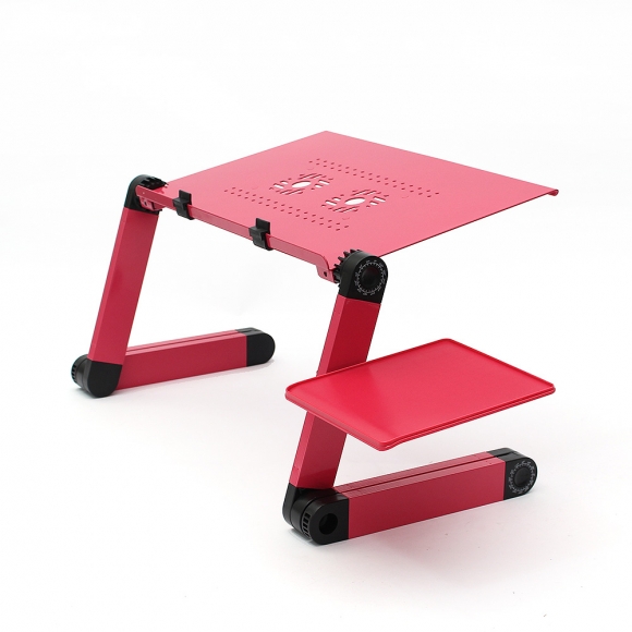 관절접이 멀티 노트북 테이블(42x26cm) (핑크)
