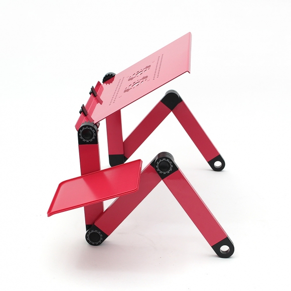 관절접이 멀티 노트북 테이블(42x26cm) (핑크)