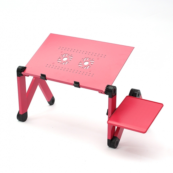 관절접이 멀티 노트북 테이블(42x26cm) (핑크)